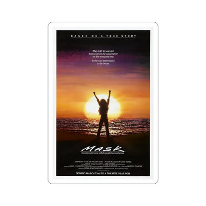 Mask 1985 Movie Poster STICKER Vinyl Die-Cut Decal - The Sticker Space