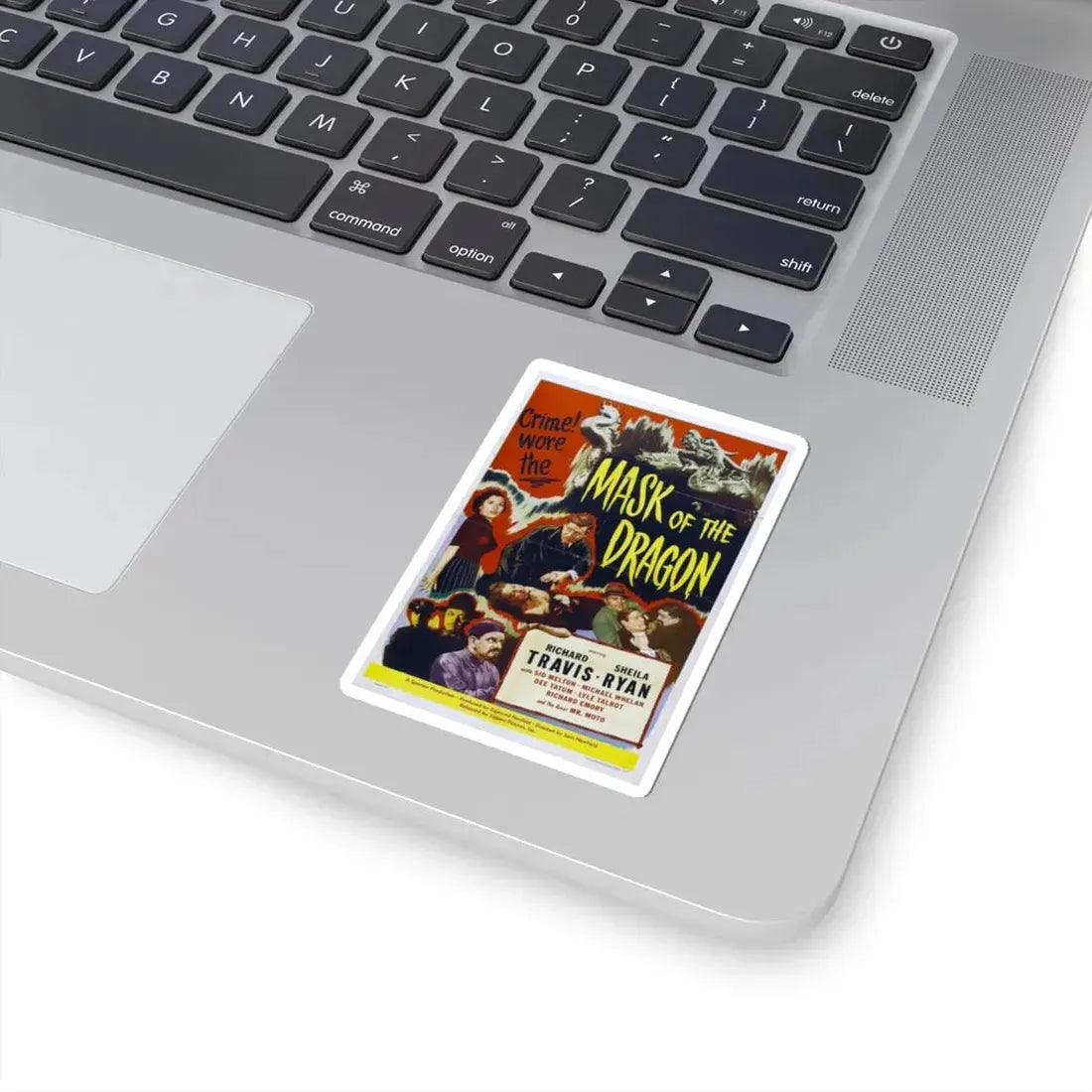 Mask of the Dragon 1951 Movie Poster - STICKER Vinyl Kiss-Cut Decal - The Sticker Space