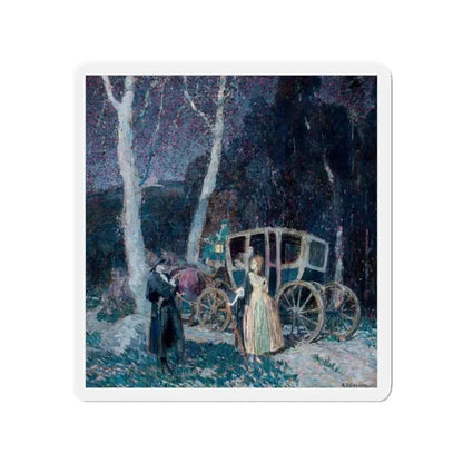 Masked Bandit (Magazine Illustration) Refrigerator Magnet 3 Inch - The Sticker Space