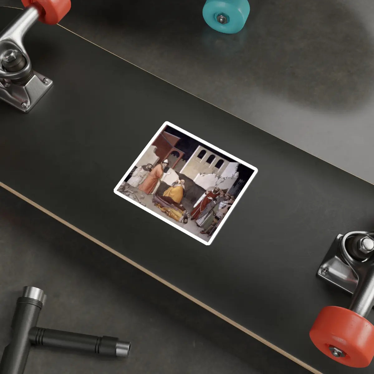 SKU:13747724312141825170 Sticker types:White Shape:Die-Cut Sizes:4" × 4"