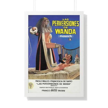 MASOCH 1980 - Framed Movie Poster 20" x 30" White - The Sticker Space