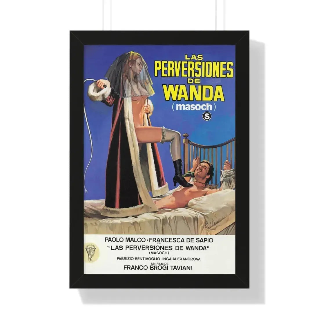 MASOCH 1980 - Framed Movie Poster - The Sticker Space