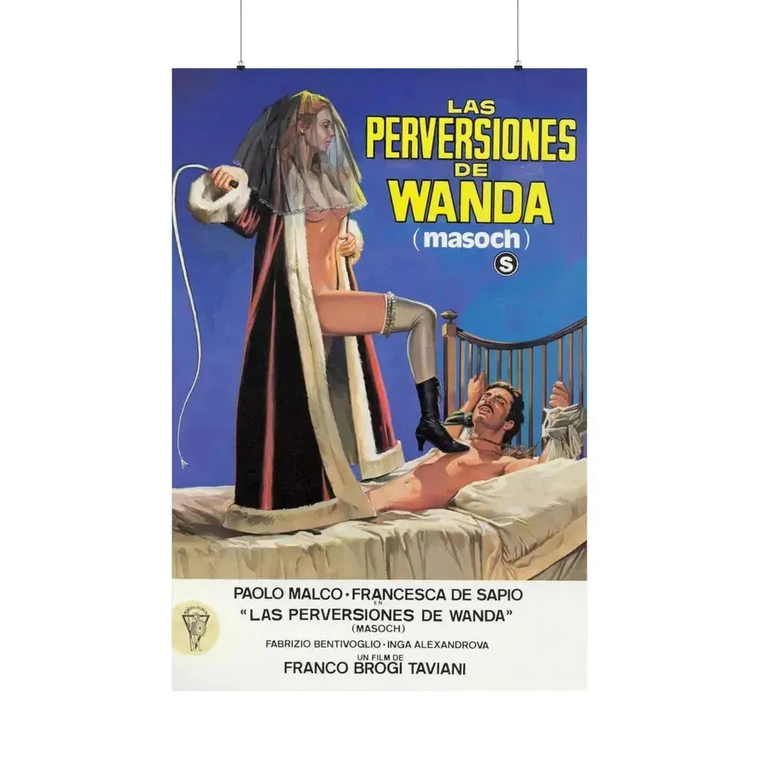 MASOCH 1980 - Paper Movie Poster 36" x 54" Matte - The Sticker Space