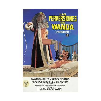 MASOCH 1980 - Paper Movie Poster - The Sticker Space