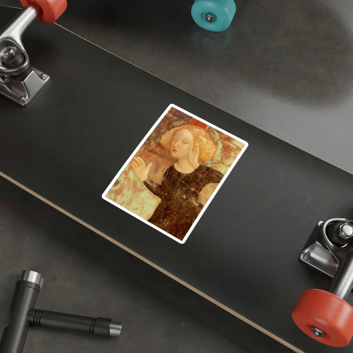 SKU:14283911304434480933 Sticker types:White Shape:Die-Cut Sizes:5" × 5"