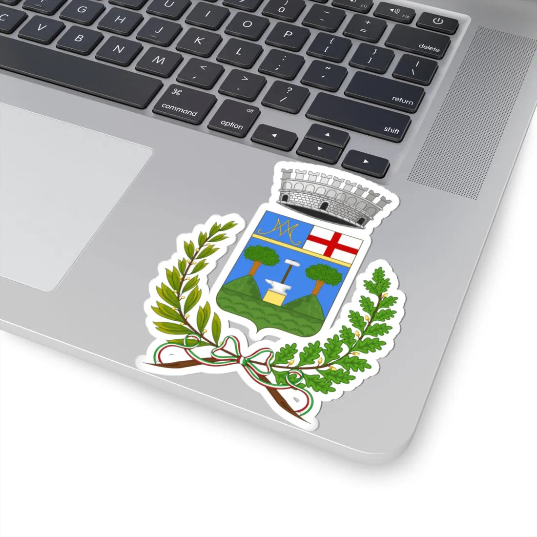 Masone-Stemma (Italy) (Coat of Arms) STICKER Vinyl Kiss-Cut Decal - The Sticker Space