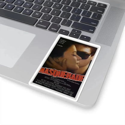 Masquerade 1988 Movie Poster - STICKER Vinyl Kiss-Cut Decal - The Sticker Space