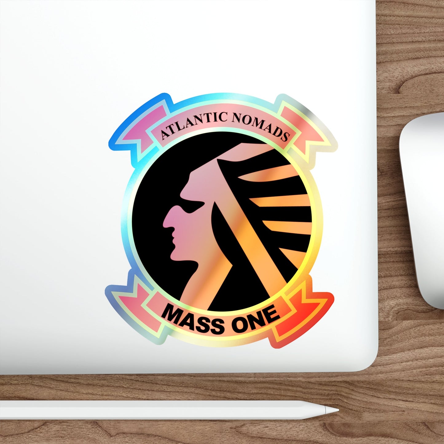 MASS 1 Squadron (USMC) Holographic STICKER Die-Cut Vinyl Decal-The Sticker Space