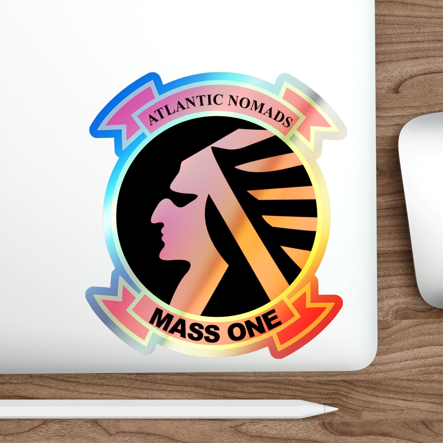 MASS 1 Squadron (USMC) Holographic STICKER Die-Cut Vinyl Decal-The Sticker Space