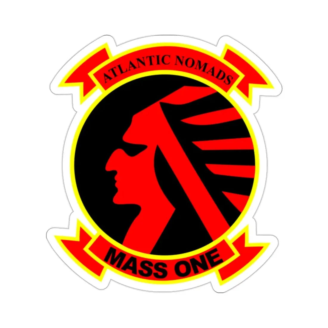 MASS 1 Squadron (USMC) STICKER Vinyl Die-Cut Decal - The Sticker Space