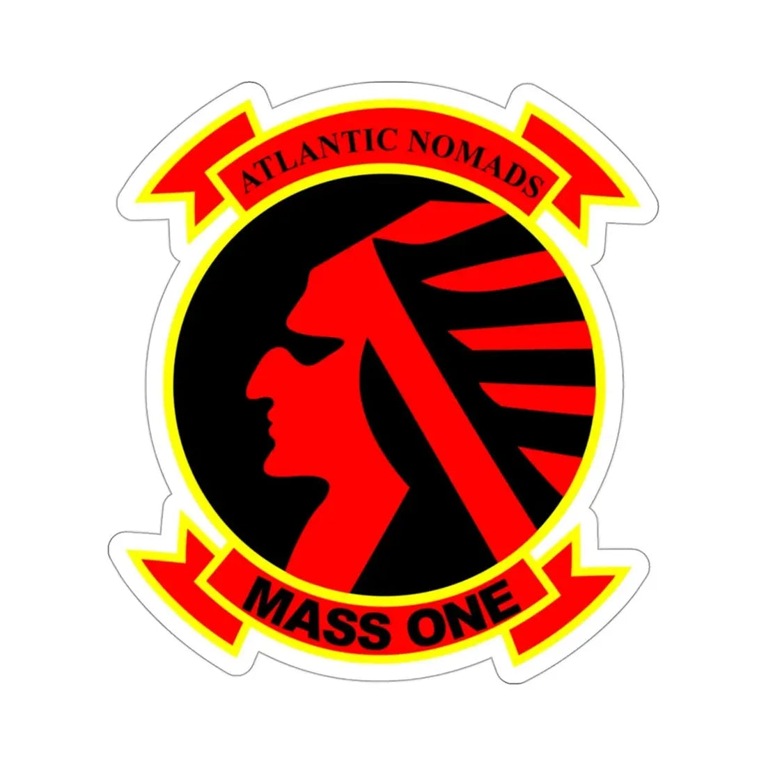 MASS 1 Squadron (USMC) STICKER Vinyl Die-Cut Decal - The Sticker Space