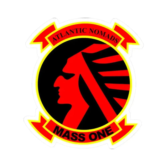 MASS 1 Squadron (USMC) STICKER Vinyl Kiss-Cut Decal 2 Inch White - The Sticker Space