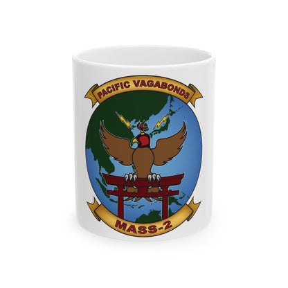 MASS 2 Pacific Vagabonds (USMC) White Coffee Mug-11oz-The Sticker Space