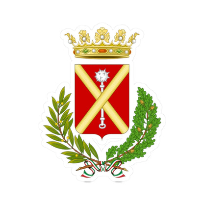 Massa-Stemma (Italy) (Coat of Arms) STICKER Vinyl Kiss-Cut Decal 2 Inch White - The Sticker Space