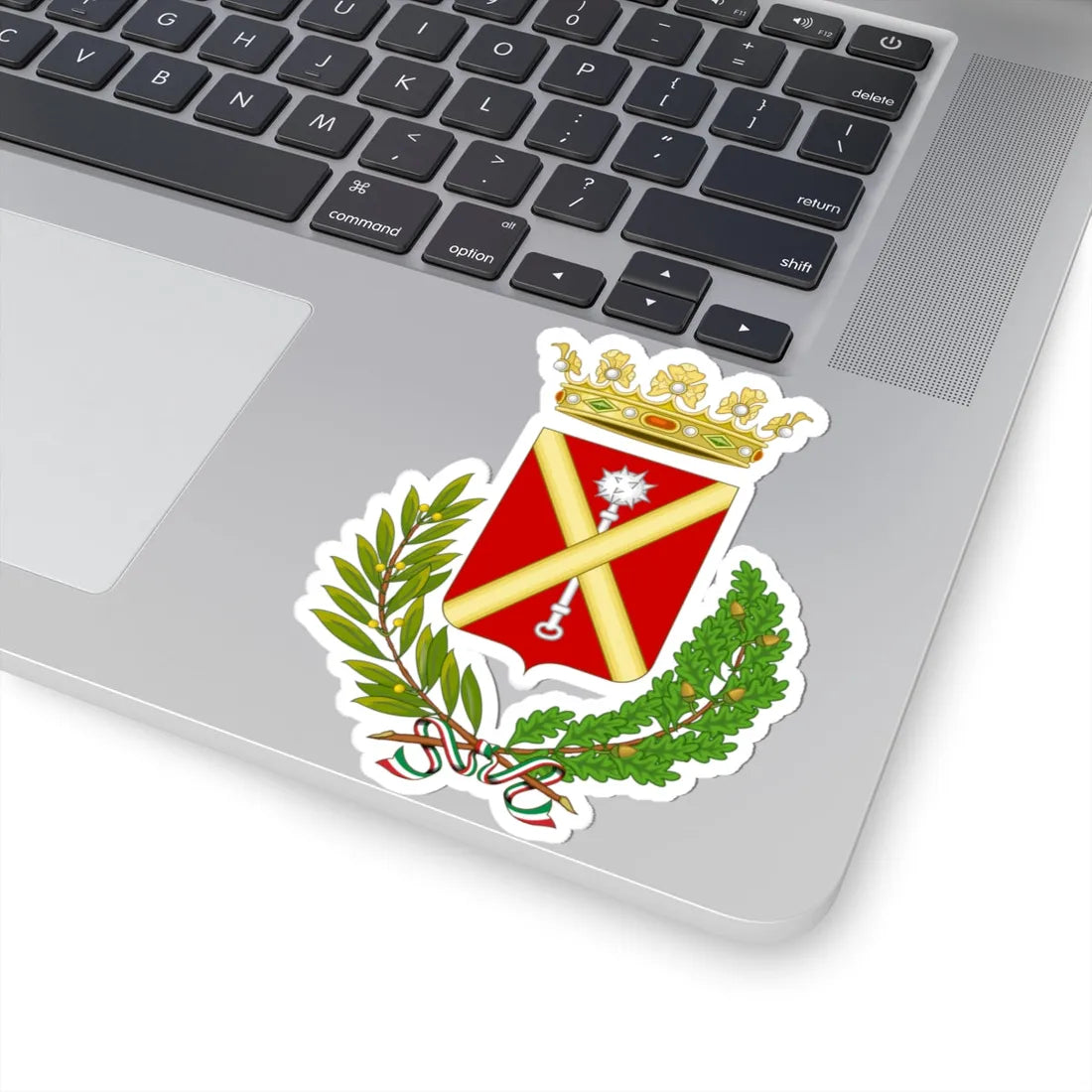 Massa-Stemma (Italy) (Coat of Arms) STICKER Vinyl Kiss-Cut Decal - The Sticker Space