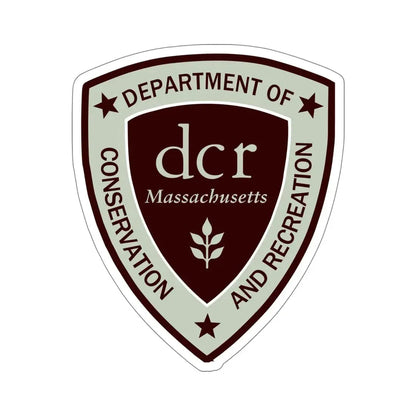 Massachusetts Department of Conservation and Recreation STICKER Vinyl Die-Cut Decal - The Sticker Space