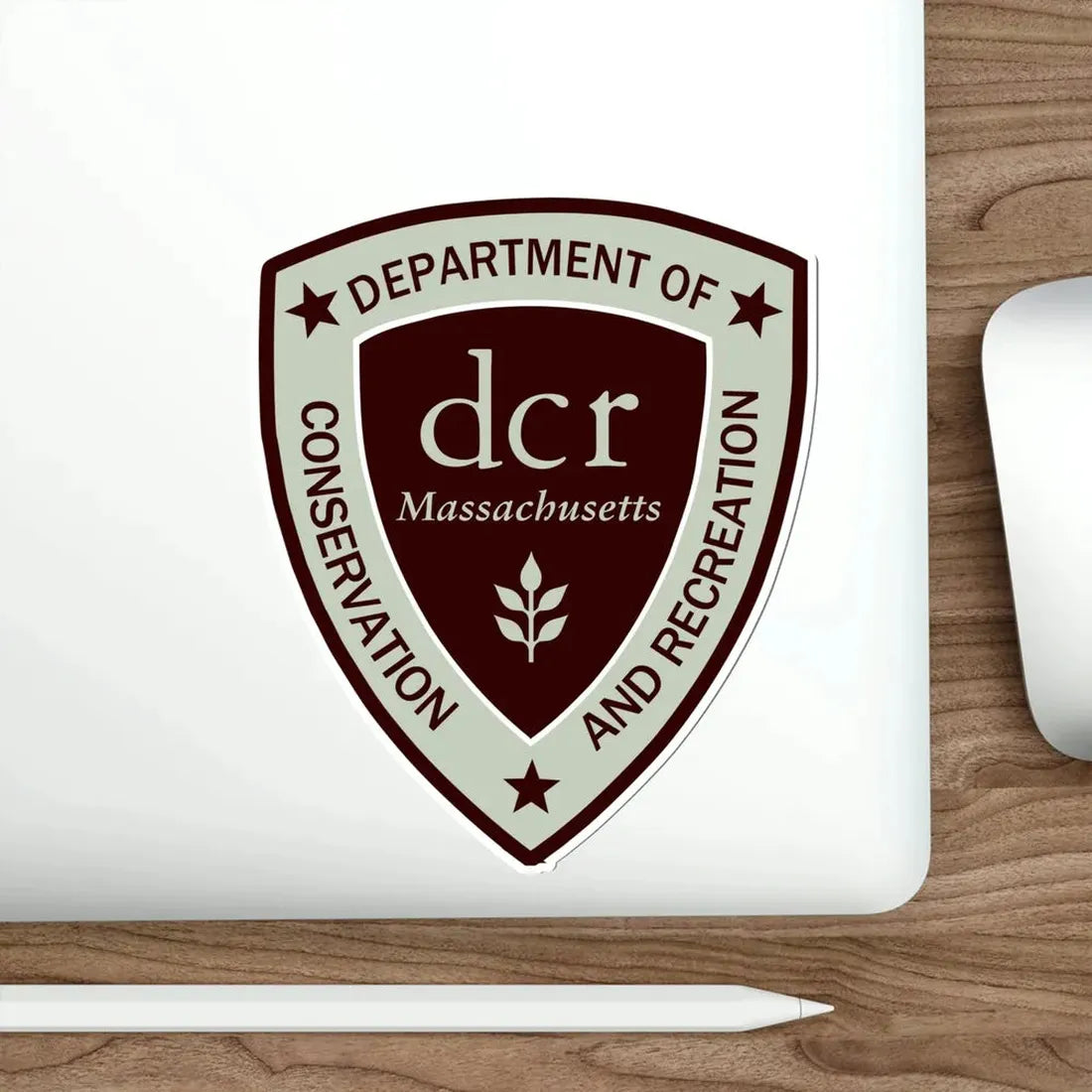 Massachusetts Department of Conservation and Recreation STICKER Vinyl Die-Cut Decal - The Sticker Space