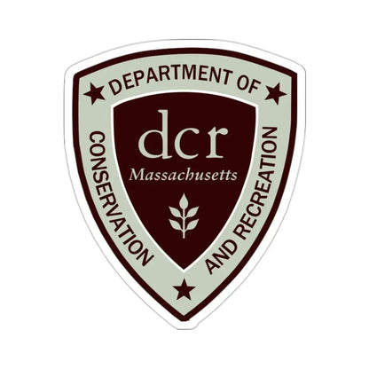 Massachusetts Department of Conservation and Recreation STICKER Vinyl Die-Cut Decal - The Sticker Space