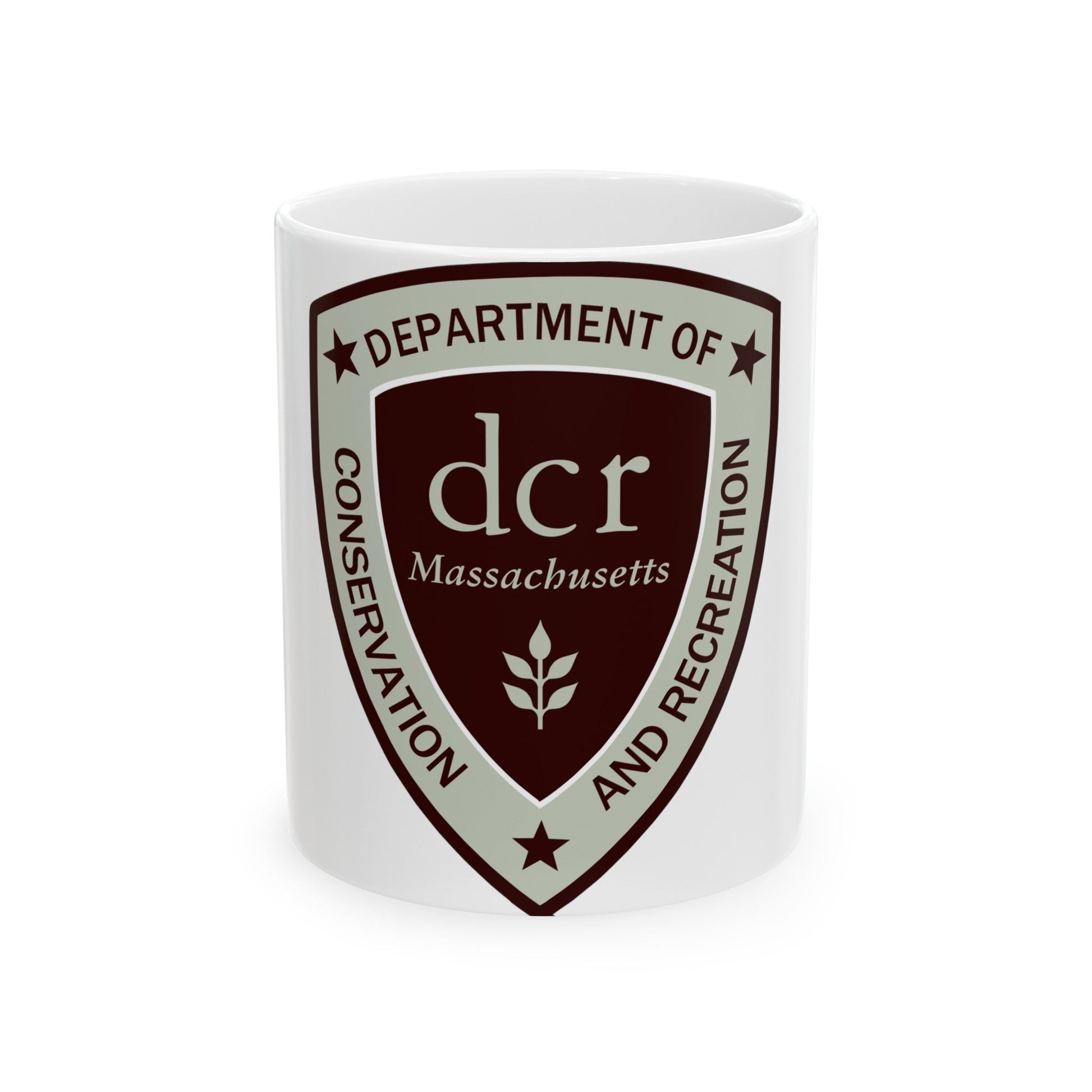 Massachusetts Department of Conservation and Recreation - White Coffee Mug-11oz-The Sticker Space