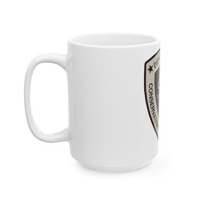 Massachusetts Department of Conservation and Recreation - White Coffee Mug-The Sticker Space