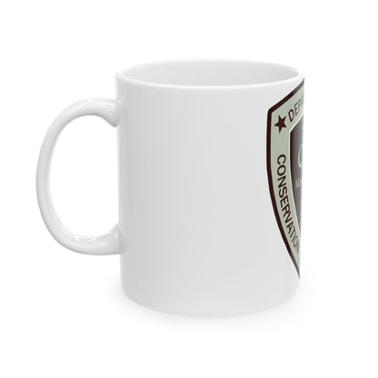 Massachusetts Department of Conservation and Recreation - White Coffee Mug-The Sticker Space