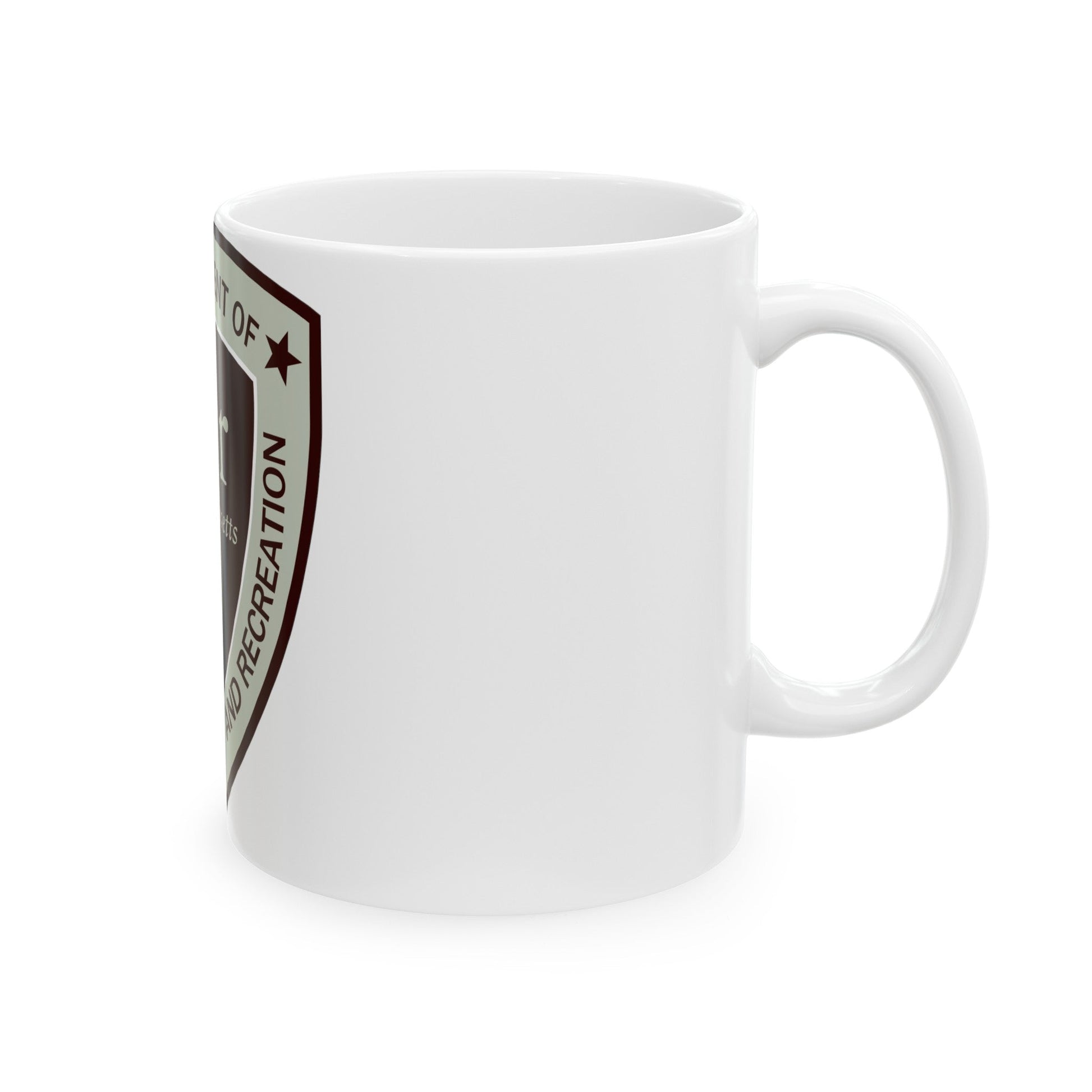 Massachusetts Department of Conservation and Recreation - White Coffee Mug-The Sticker Space