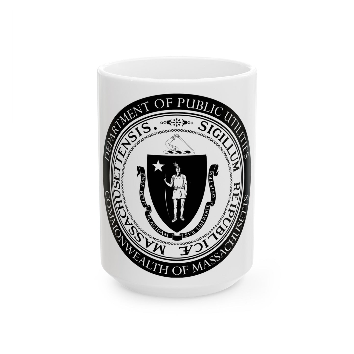 Massachusetts Department of Public Utilities - White Coffee Mug-15oz-The Sticker Space