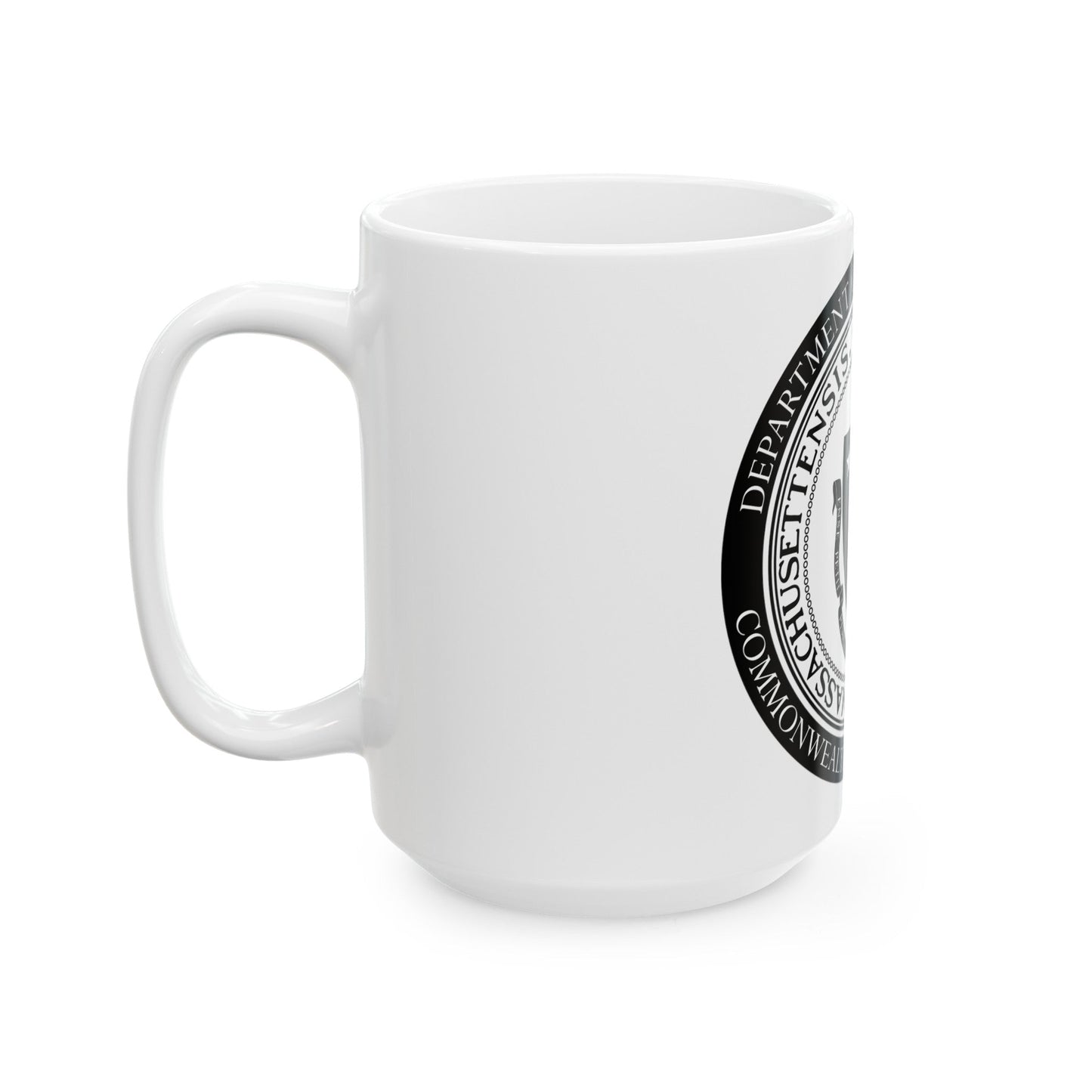 Massachusetts Department of Public Utilities - White Coffee Mug-The Sticker Space