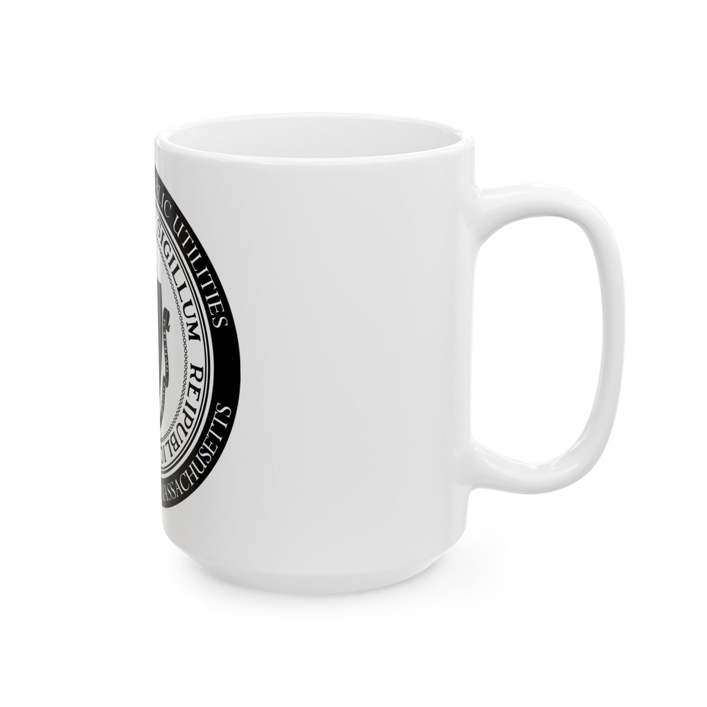 Massachusetts Department of Public Utilities - White Coffee Mug-The Sticker Space