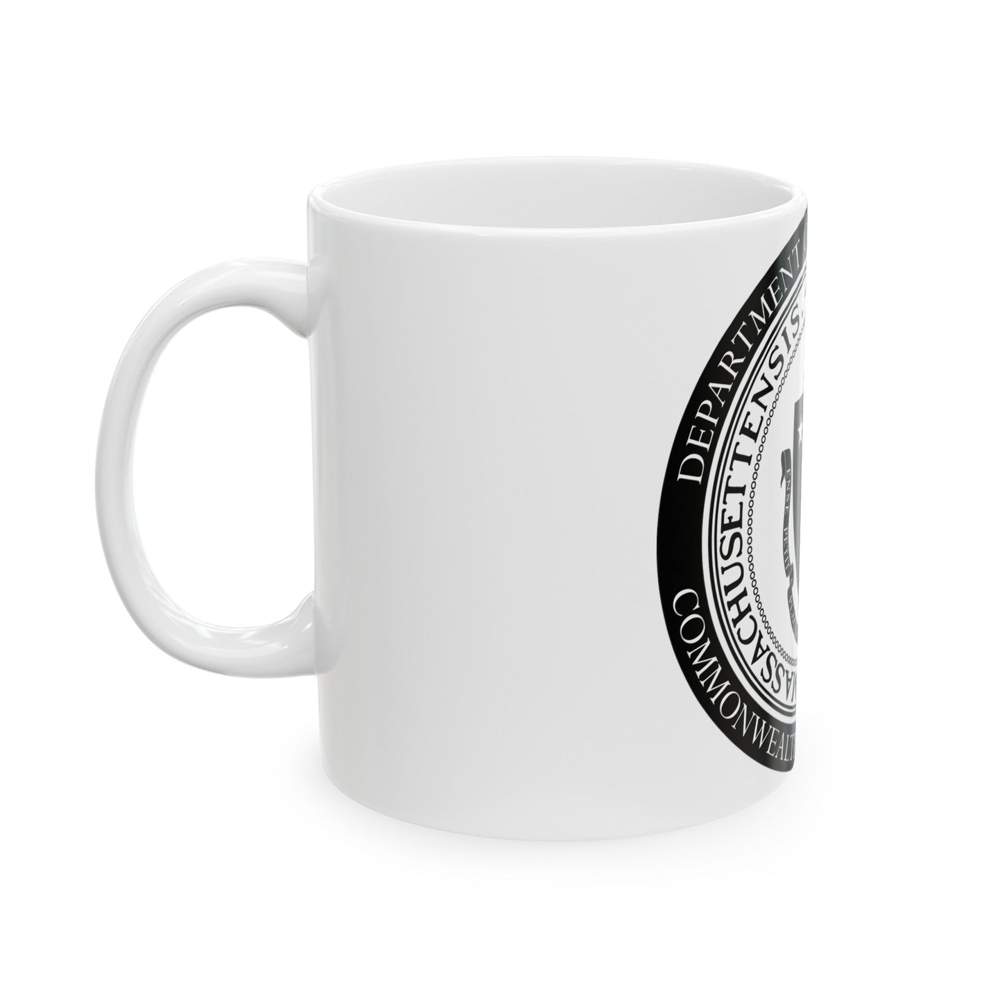 Massachusetts Department of Public Utilities - White Coffee Mug-The Sticker Space