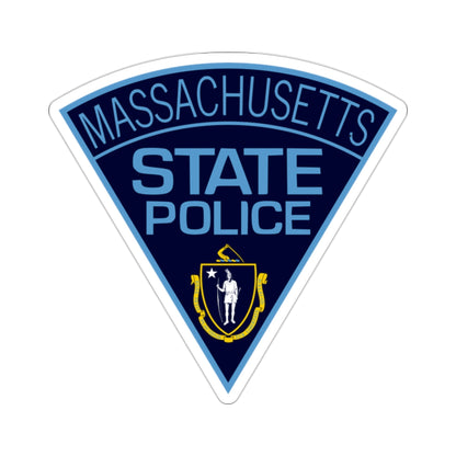 Massachusetts State Police STICKER Vinyl Die-Cut Decal-2 Inch-The Sticker Space