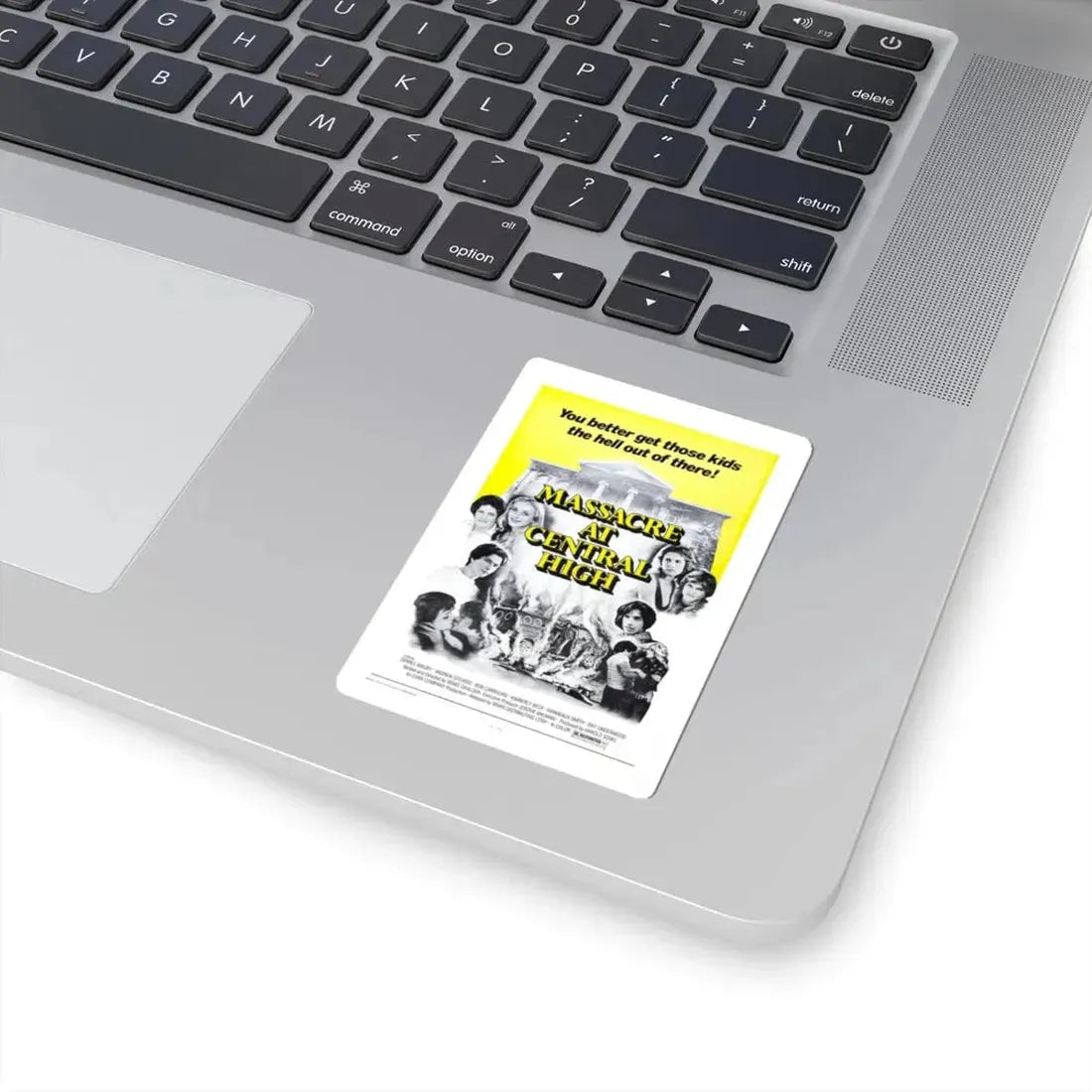 MASSACRE AT CENTRAL HIGH 1976 Movie Poster - STICKER Vinyl Kiss-Cut Decal - The Sticker Space