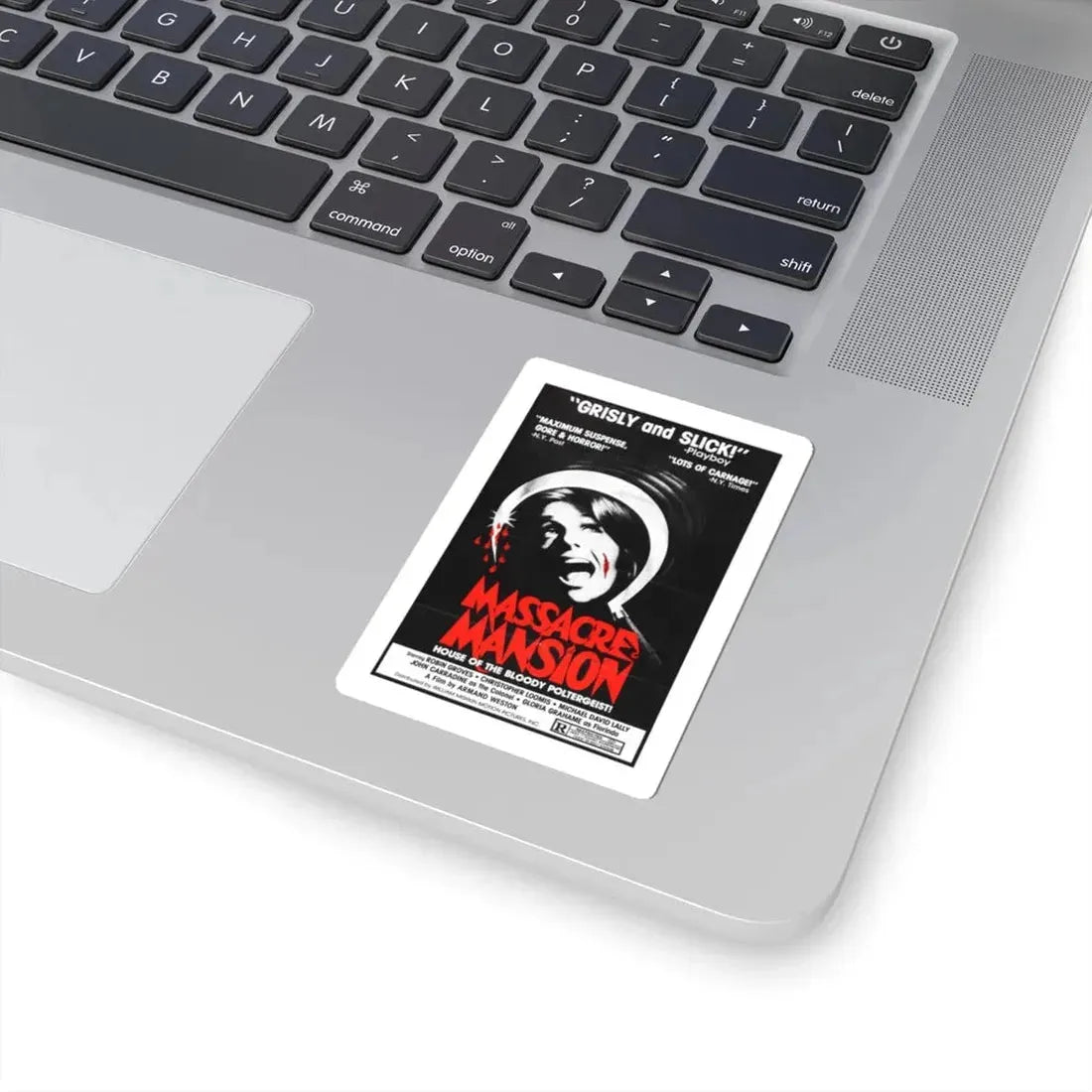 MASSACRE MANSION (THE NESTING) 1981 Movie Poster - STICKER Vinyl Kiss-Cut Decal - The Sticker Space