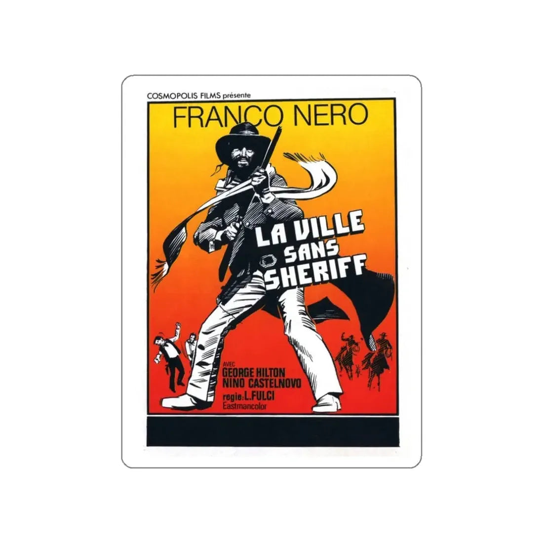 MASSACRE TIME (2) 1966 Movie Poster STICKER Vinyl Die-Cut Decal 3 Inch - The Sticker Space