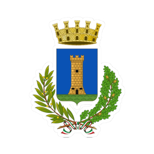 Massafra-Stemma (Italy) (Coat of Arms) STICKER Vinyl Kiss-Cut Decal 2 Inch White - The Sticker Space