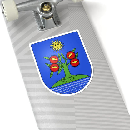 Massagno-coat of arms (Switzerland) (Coat of Arms) STICKER Vinyl Kiss-Cut Decal - The Sticker Space