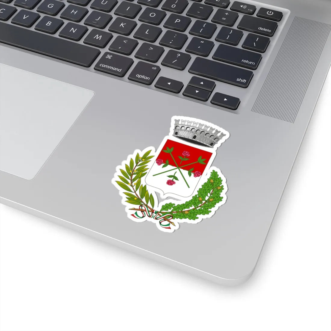 Massarosa-Stemma (Italy) (Coat of Arms) STICKER Vinyl Kiss-Cut Decal - The Sticker Space