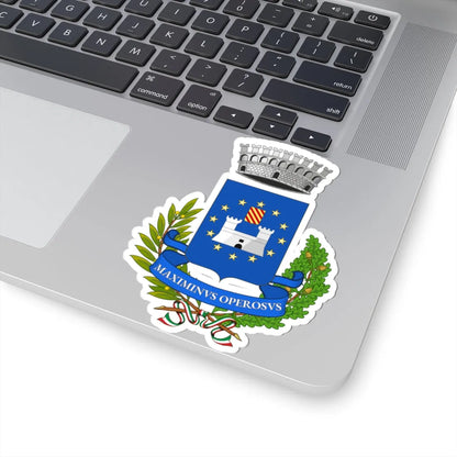 Massimino Italia-Stemma (Italy) (Coat of Arms) STICKER Vinyl Kiss-Cut Decal - The Sticker Space