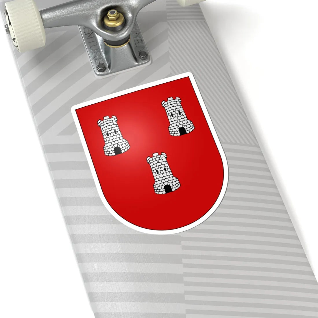 Massongex-coat of arms (Switzerland) (Coat of Arms) STICKER Vinyl Kiss-Cut Decal - The Sticker Space