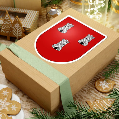 Massongex-coat of arms (Switzerland) (Coat of Arms) STICKER Vinyl Kiss-Cut Decal - The Sticker Space