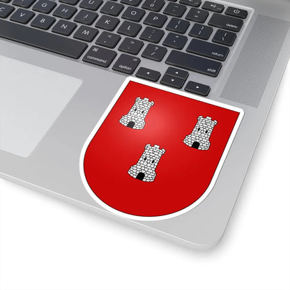 Massongex-coat of arms (Switzerland) (Coat of Arms) STICKER Vinyl Kiss-Cut Decal - The Sticker Space