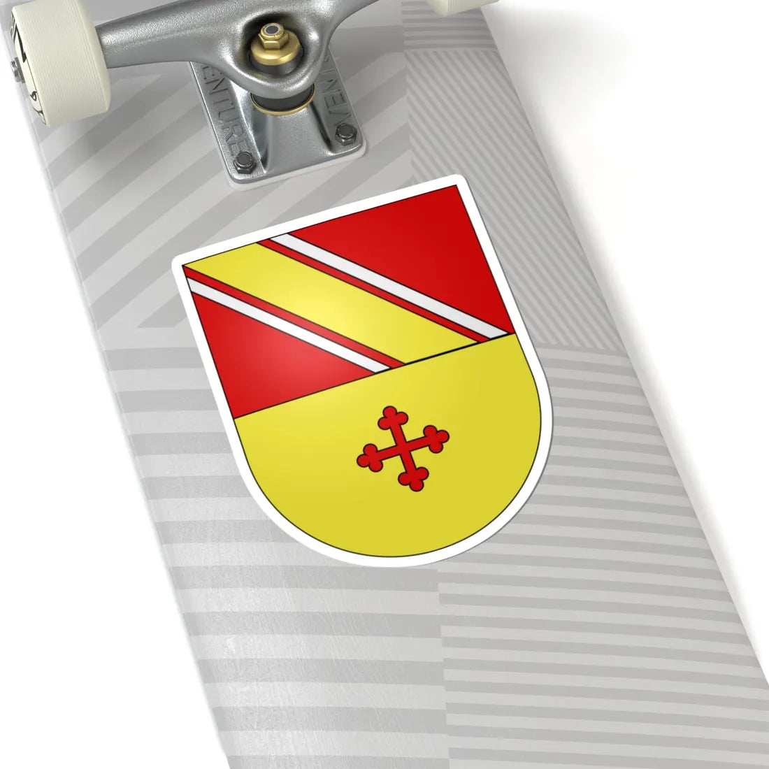 Massonnens-coat of arms (Switzerland) (Coat of Arms) STICKER Vinyl Kiss-Cut Decal - The Sticker Space