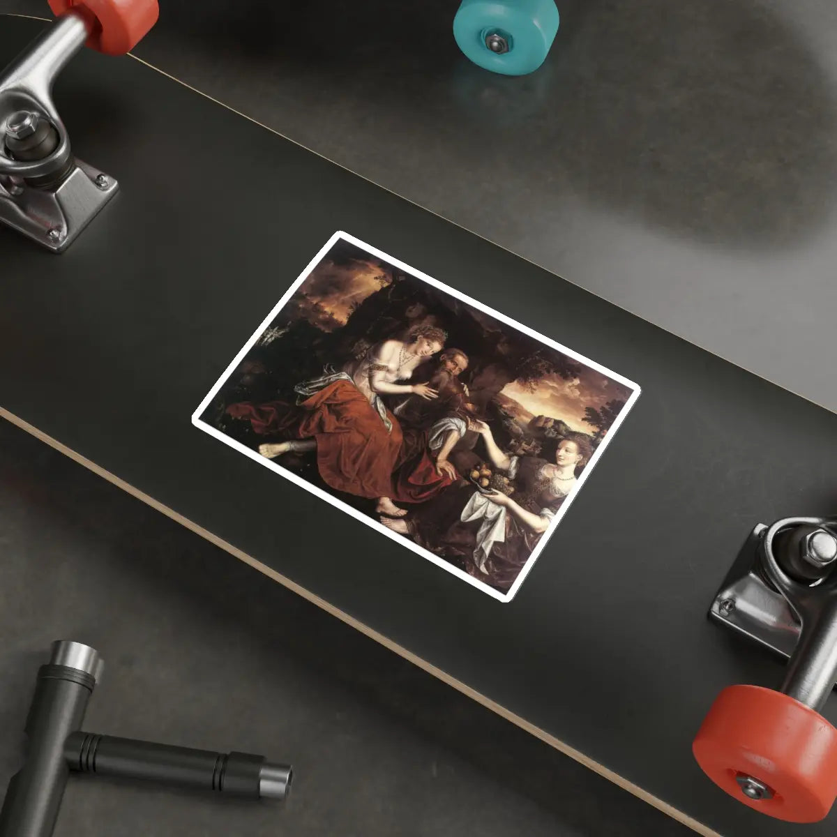 SKU:21145832258319537739 Sticker types:White Shape:Die-Cut Sizes:6" × 6"