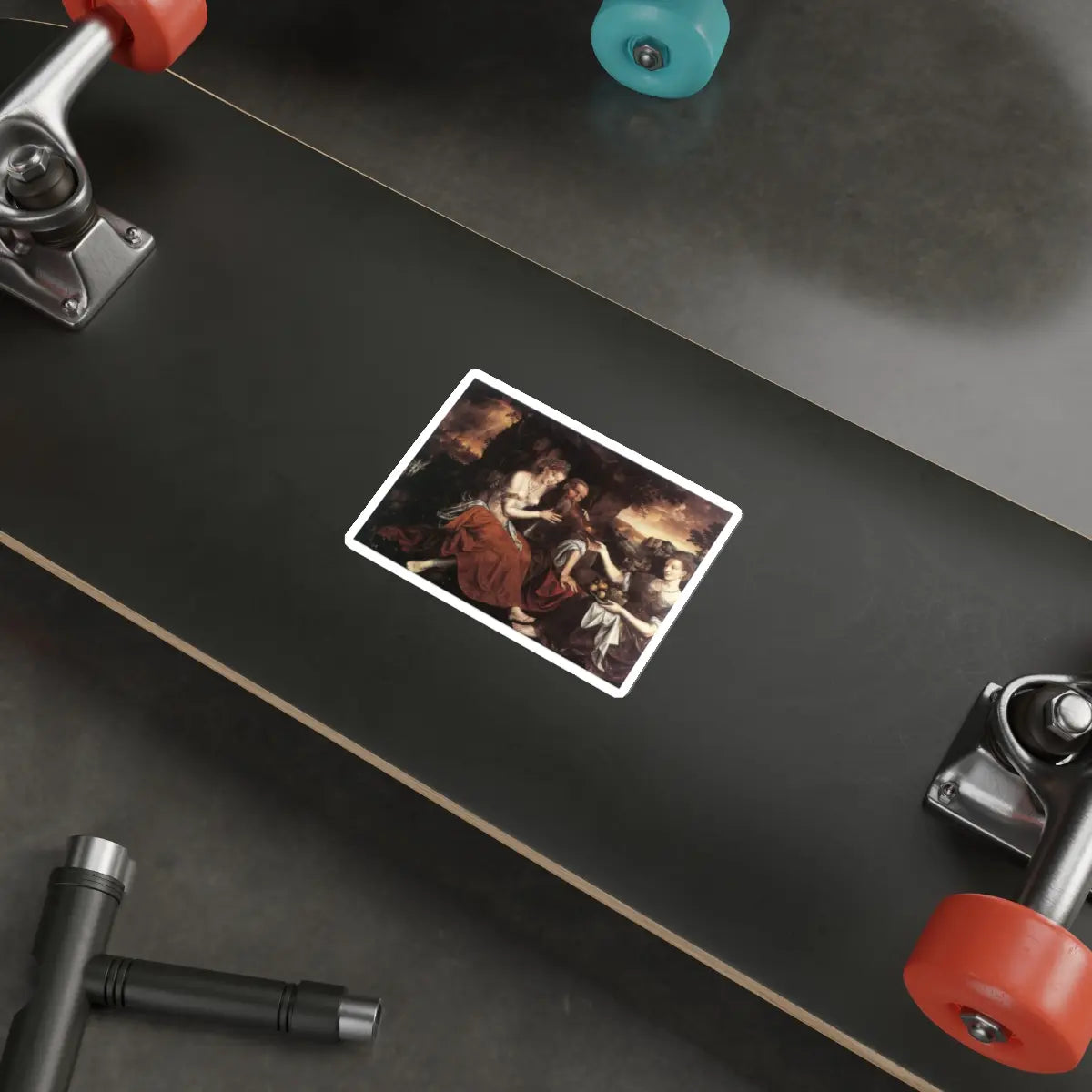 SKU:28150515850211821011 Sticker types:White Shape:Die-Cut Sizes:4" × 4"