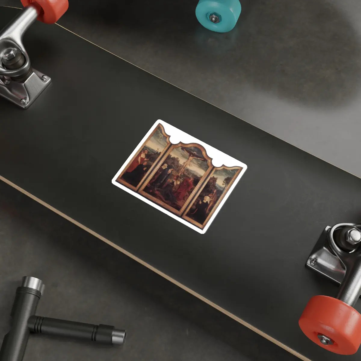 SKU:14238627666761456097 Sticker types:White Shape:Die-Cut Sizes:4" × 4"