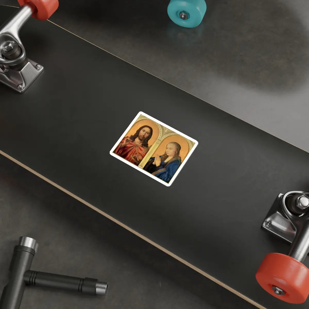 SKU:24720908305347442477 Sticker types:White Shape:Die-Cut Sizes:3" × 3"
