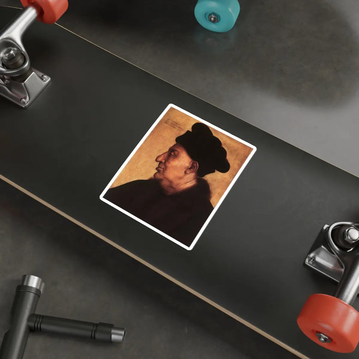 SKU:40133906330601434028 Sticker types:White Shape:Die-Cut Sizes:5" × 5"