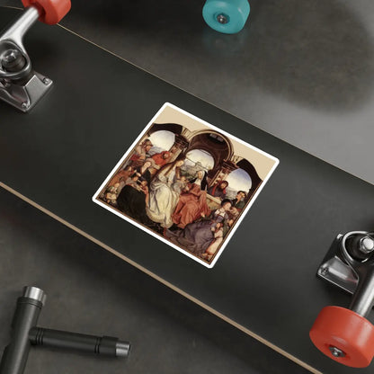 SKU:16075894790065043796 Sticker types:White Shape:Die-Cut Sizes:5" × 5"