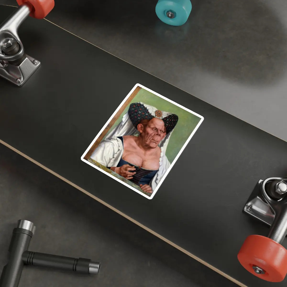 SKU:79850112484860728064 Sticker types:White Shape:Die-Cut Sizes:5" × 5"