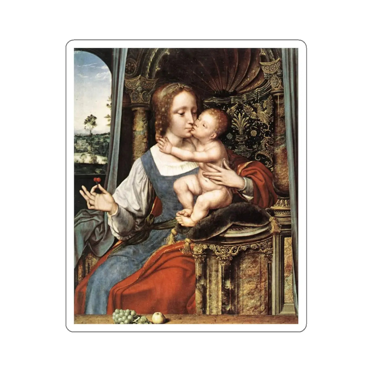 SKU:20288325616689048698 Sticker types:White Shape:Die-Cut Sizes:3" × 3"
